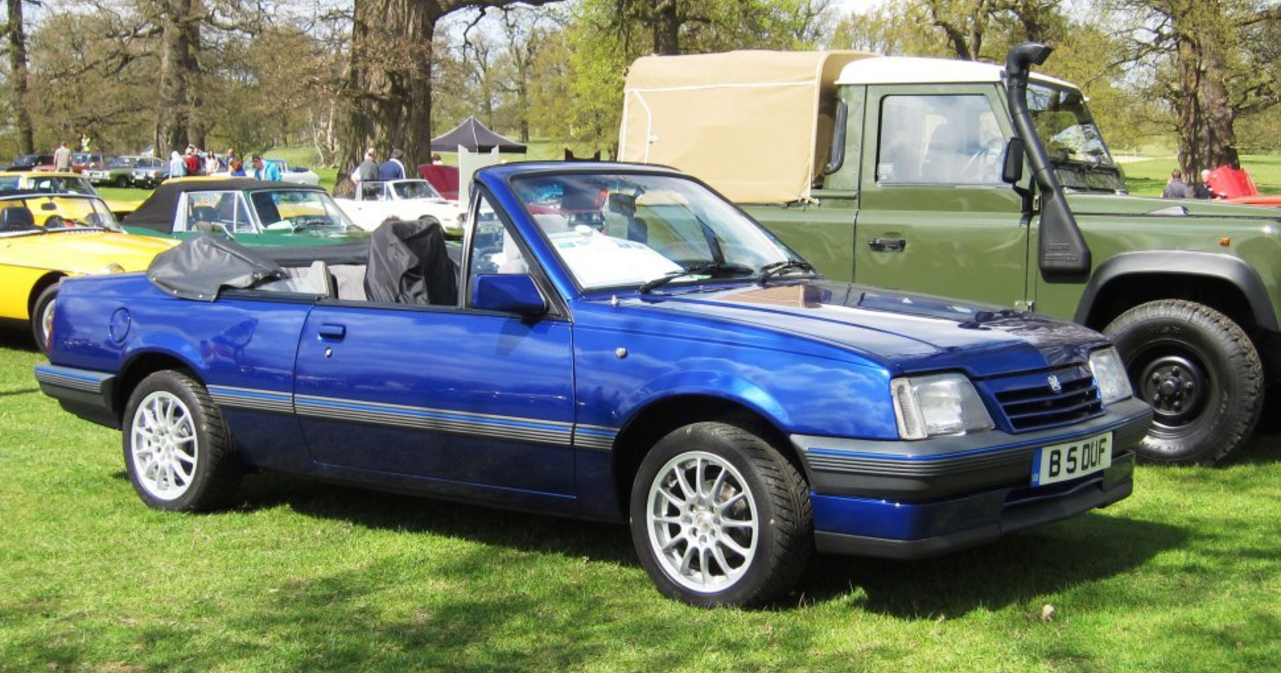 Vauxhall Cavalier Mk II Convertible 1800i (112 Hp) 1985, 1986, 1987, 1988 