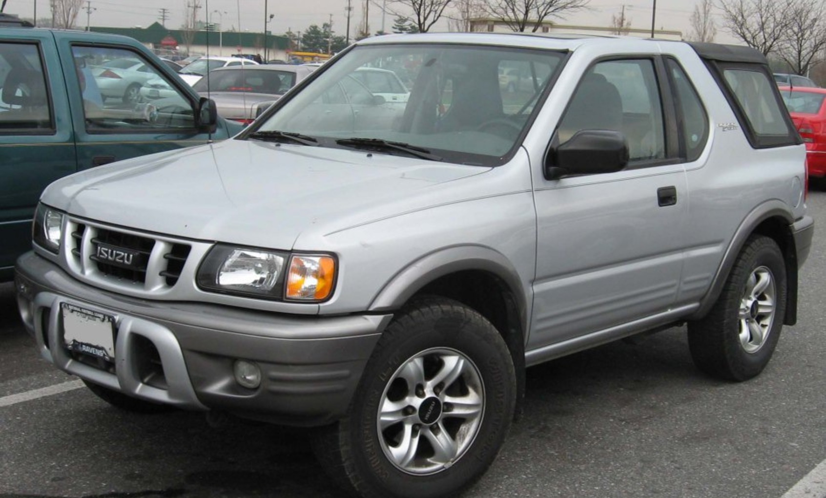 Isuzu Rodeo Sport Cabrio (UTS-145) 2.2 i 16V 2WD (131 Hp) 1998, 1999, 2000, 2001, 2002, 2003, 2004 