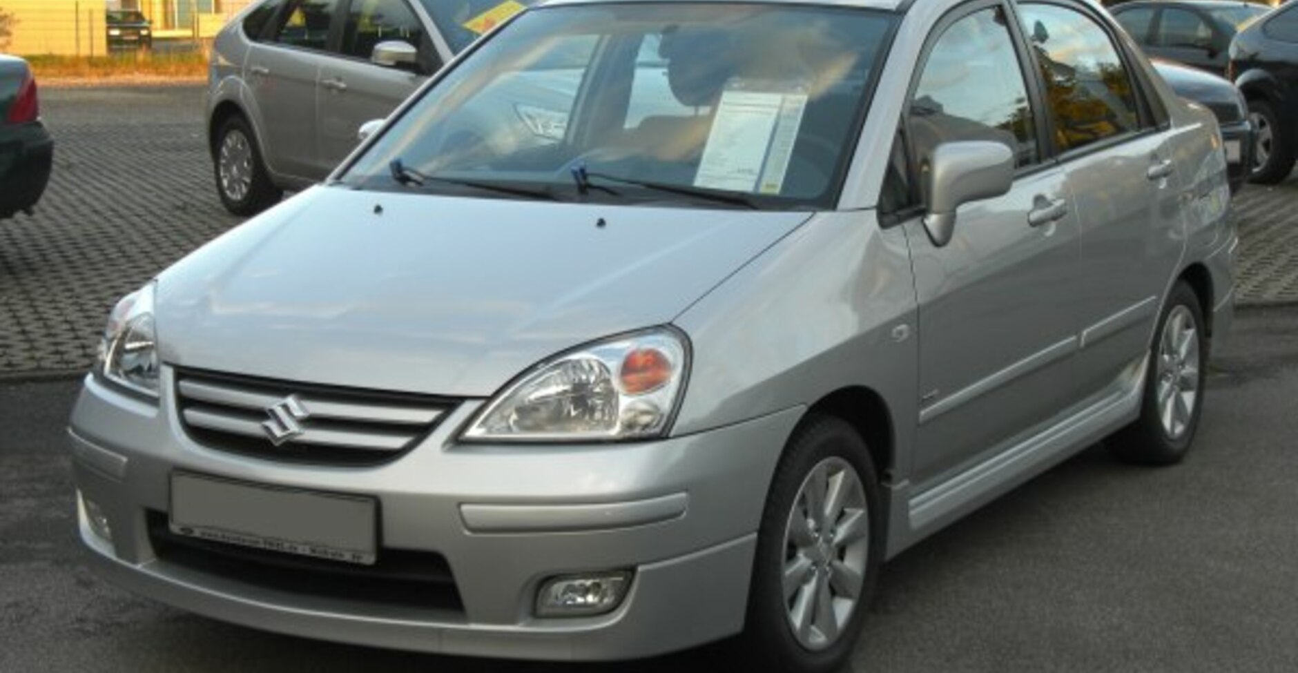 Suzuki Liana Sedan I (facelift 2004) 1.6i (107 Hp) 2WD MT 2004, 2005, 2006, 2007 