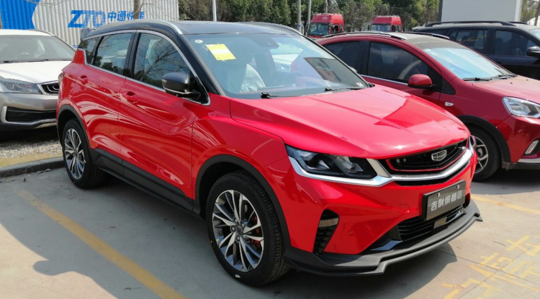 Geely Binyue 260T (190 Hp) MHEV DCT 2019, 2020, 2021 