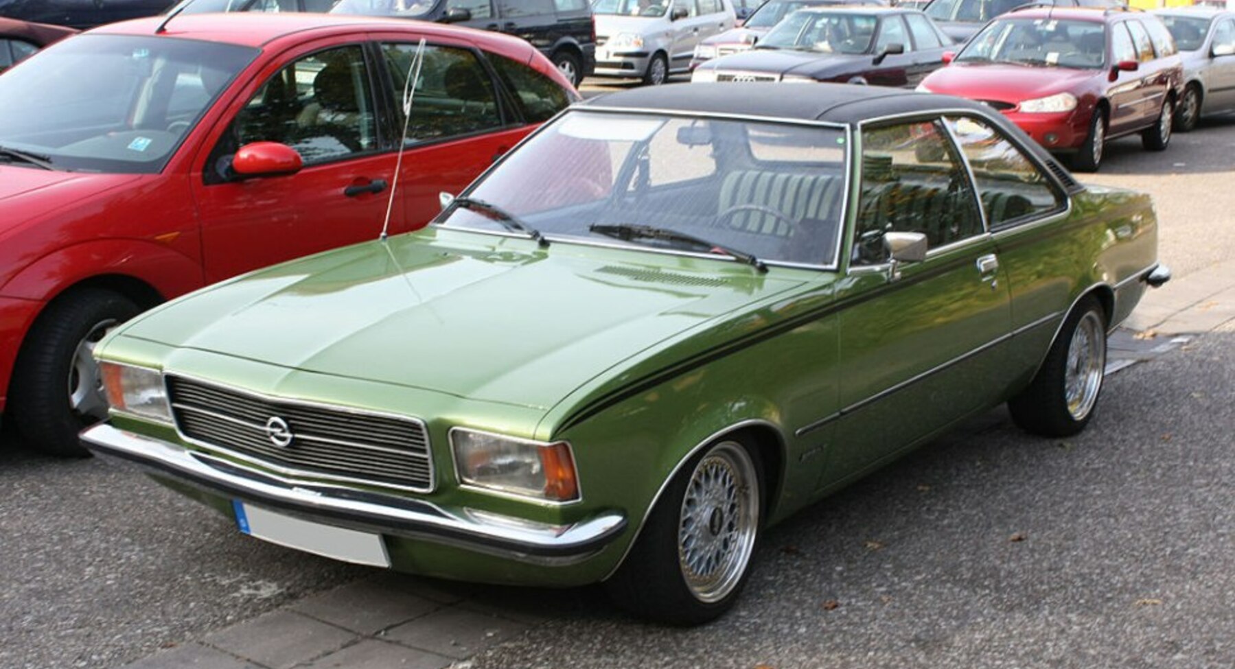 Opel Rekord D Coupe 1.9 (75 Hp) 1975, 1976, 1977 