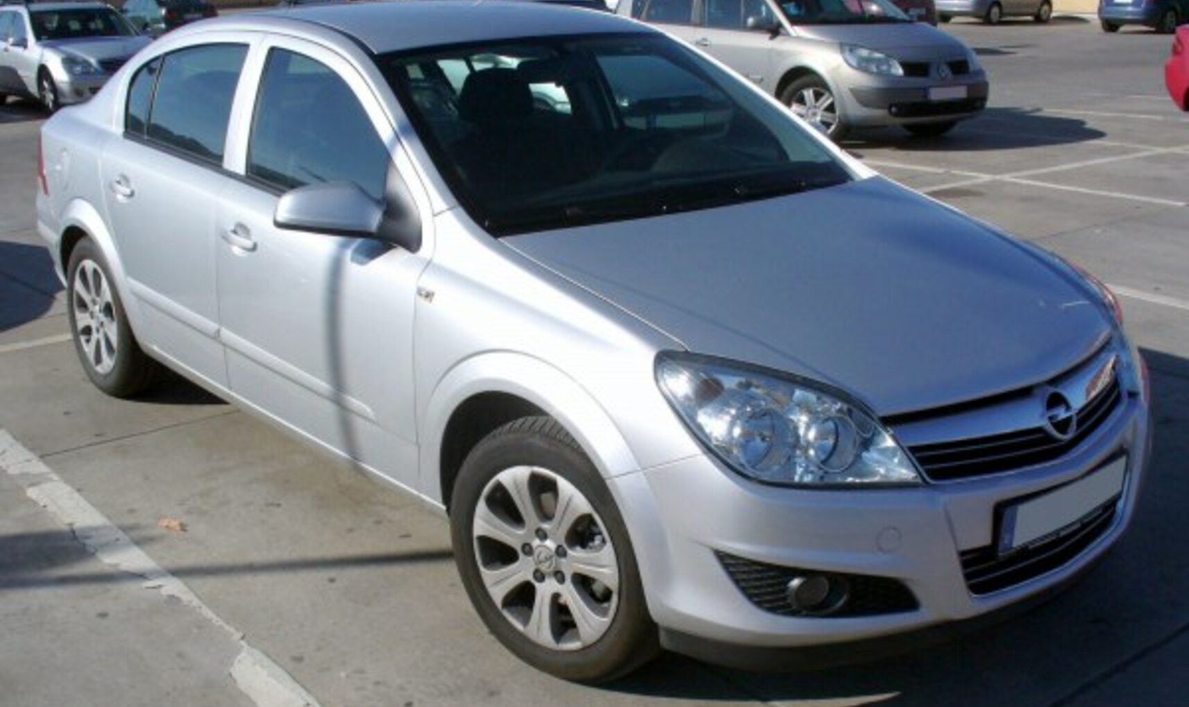 Opel Astra H Sedan 1.6i 16V (115 Hp) 2007, 2008, 2009, 2010 