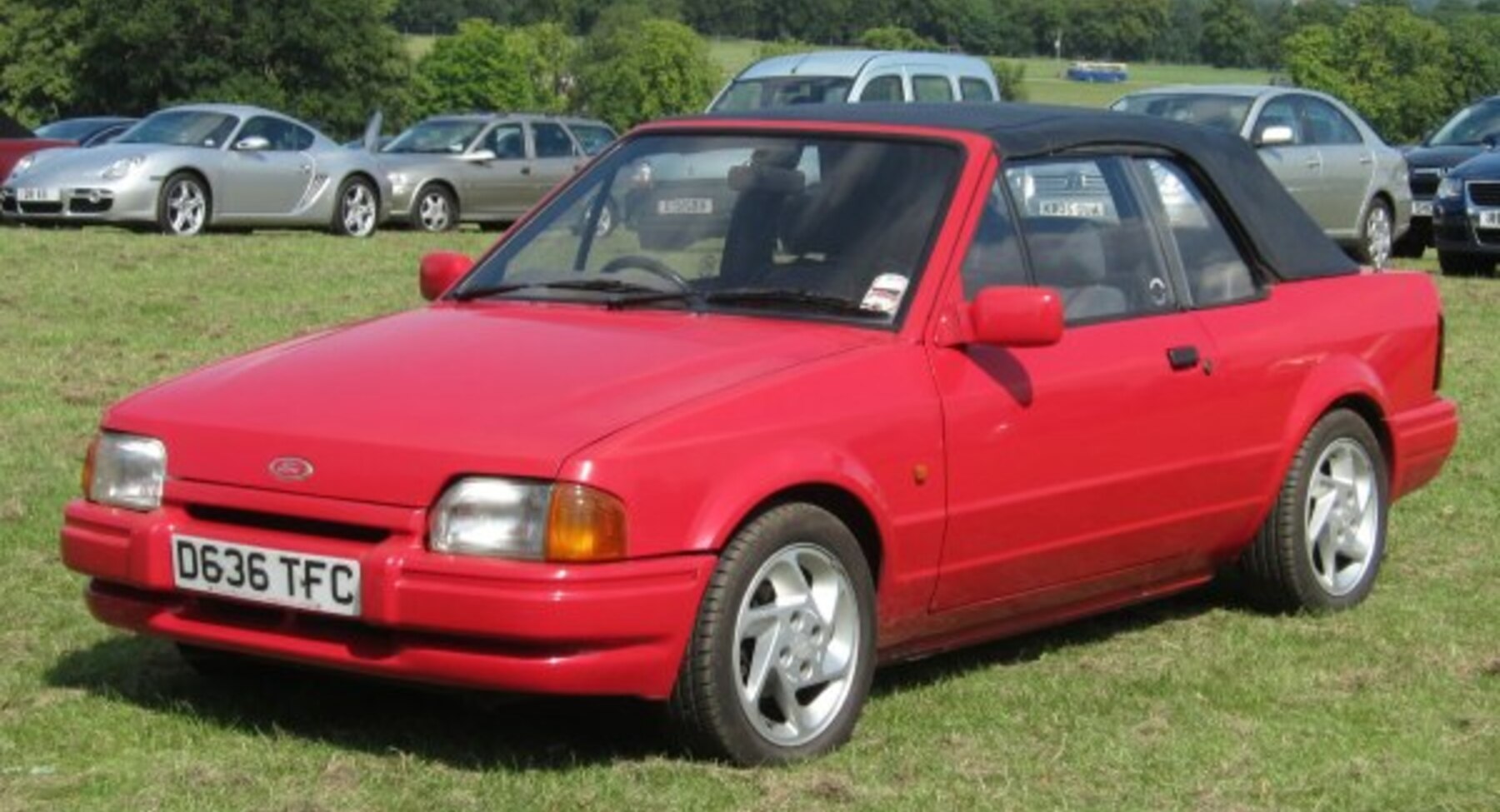 Ford Escort IV Cabrio 1.4 (75 Hp) 1986, 1987, 1988, 1989, 1990 