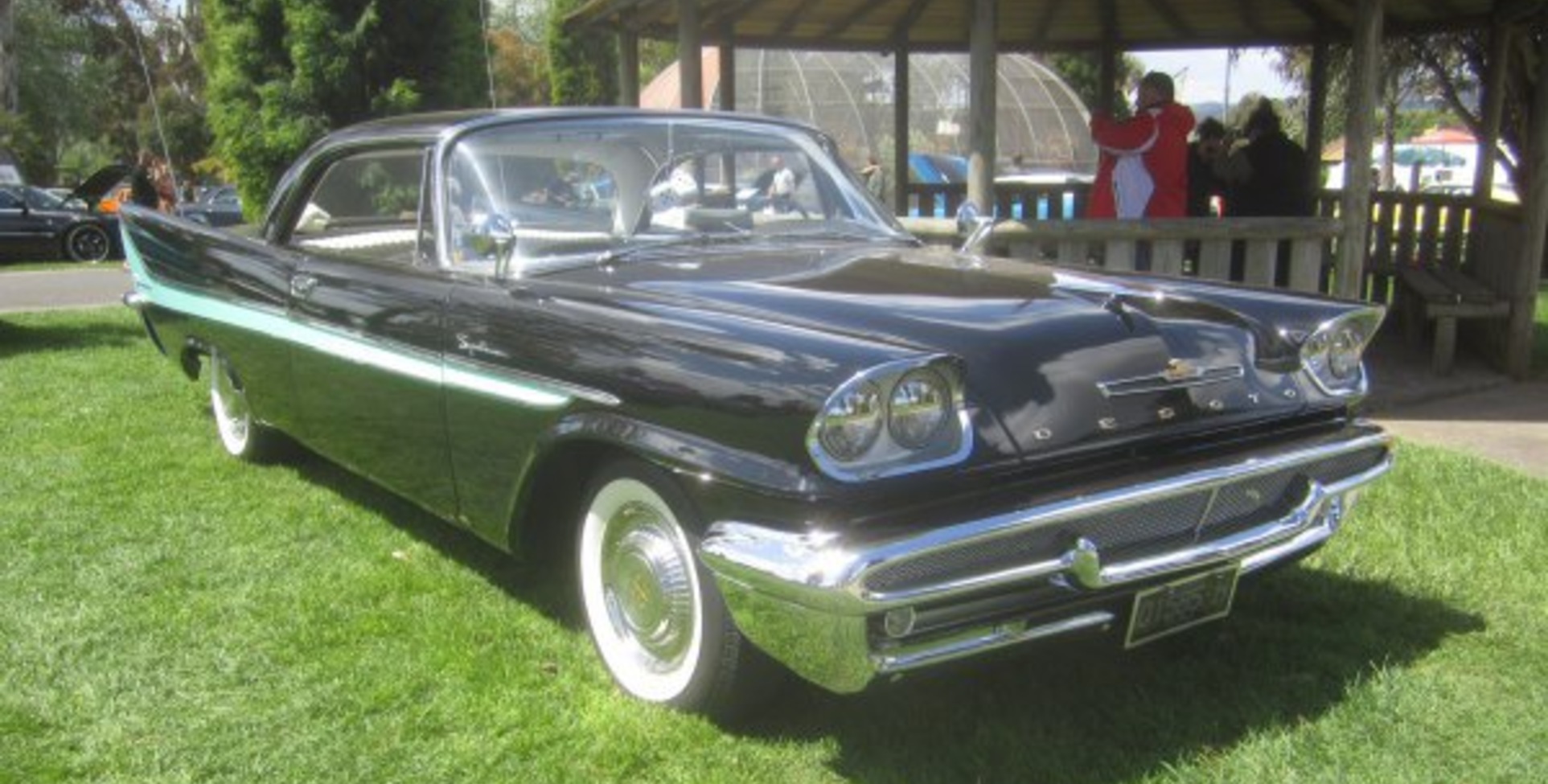 DeSoto Firedome III Two-Door Sportsman (facelift 1958) 5.9 V8 (295 Hp) TorqueFlite 1957, 1958 