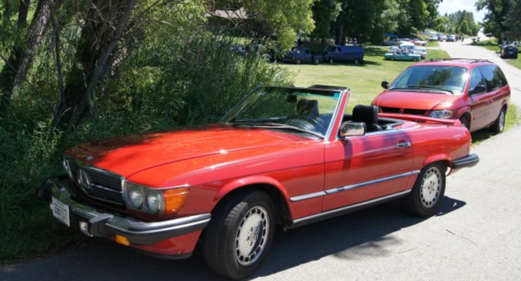 Mercedes-Benz SL (R107, facelift 1985) 560 SL CAT V8 (230 Hp) Automatic 1985, 1986, 1987, 1988, 1989 