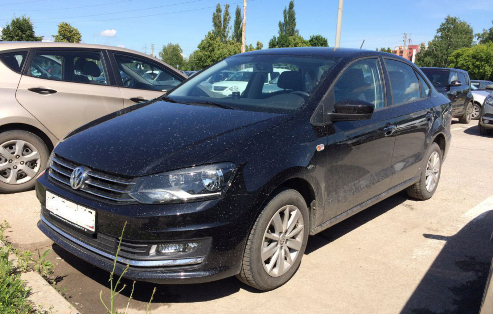 Volkswagen Polo V Sedan (facelift 2014) 1.6 MPI (110 Hp) 2014, 2015, 2016, 2017 