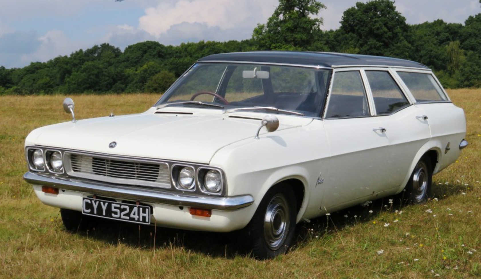 Vauxhall Victor FD Estate 3300 (124 Hp) 1968, 1969, 1970, 1971, 1972 