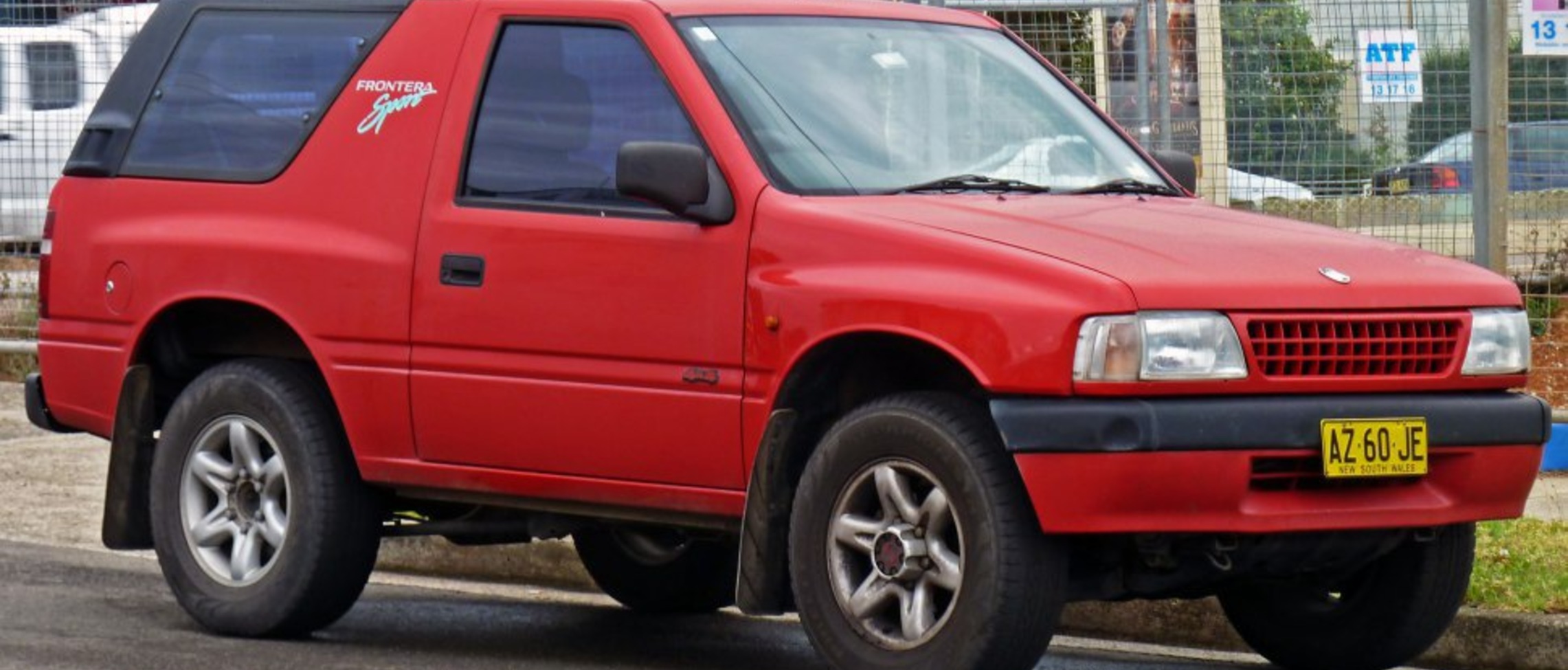 Holden Frontera I 2.2 i 16V 4X4 (136 Hp) 1996, 1997, 1998, 1999 