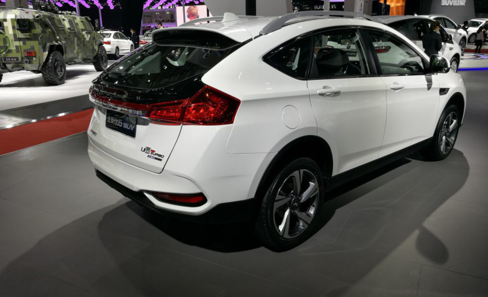 Luxgen U6 (facelift 2017) 1.8i (202 Hp) AISIN 2017, 2018, 2019, 2020, 2021 