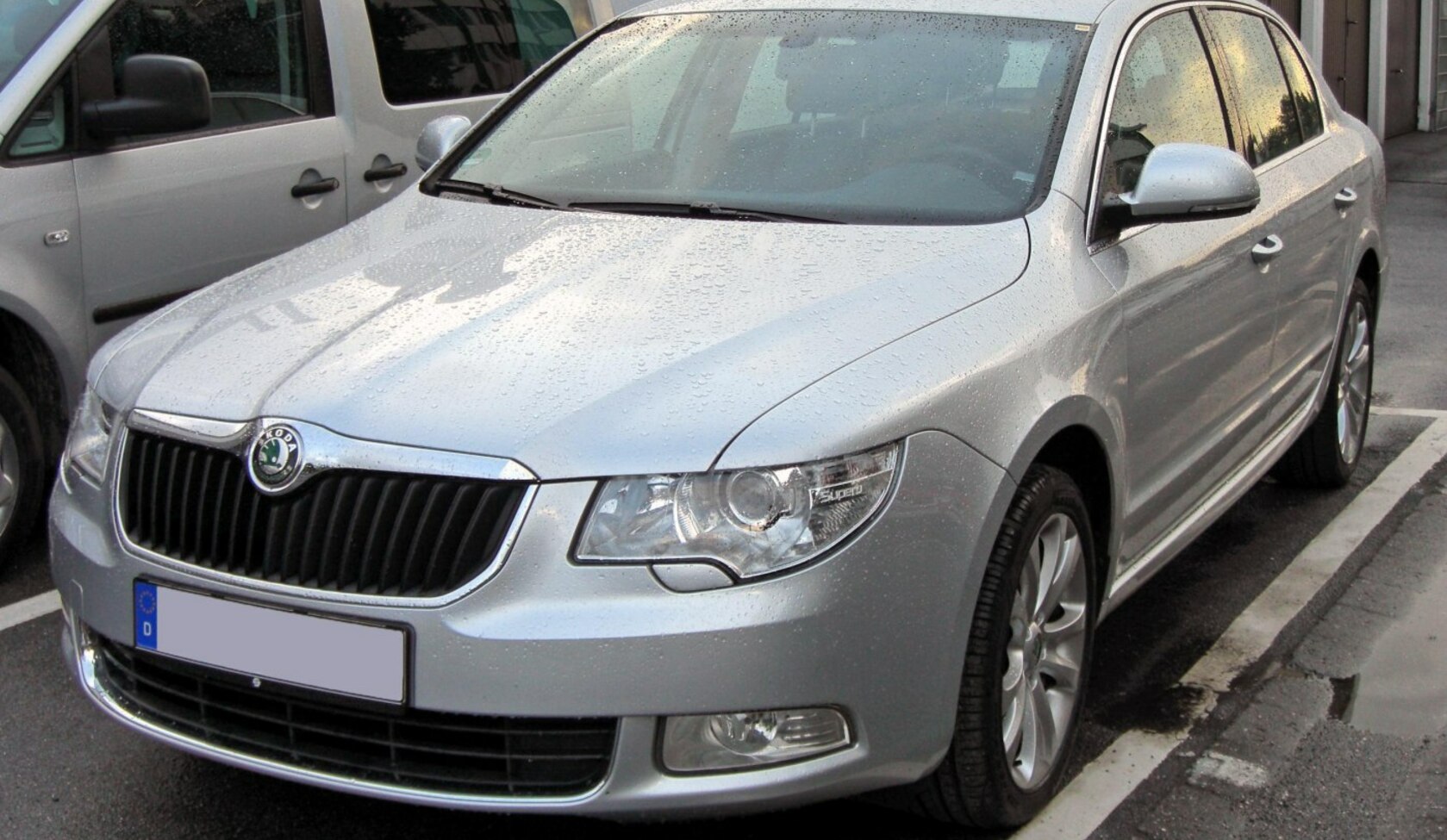 Skoda Superb II 1.9 TDI (105 Hp) 2008, 2009, 2010 