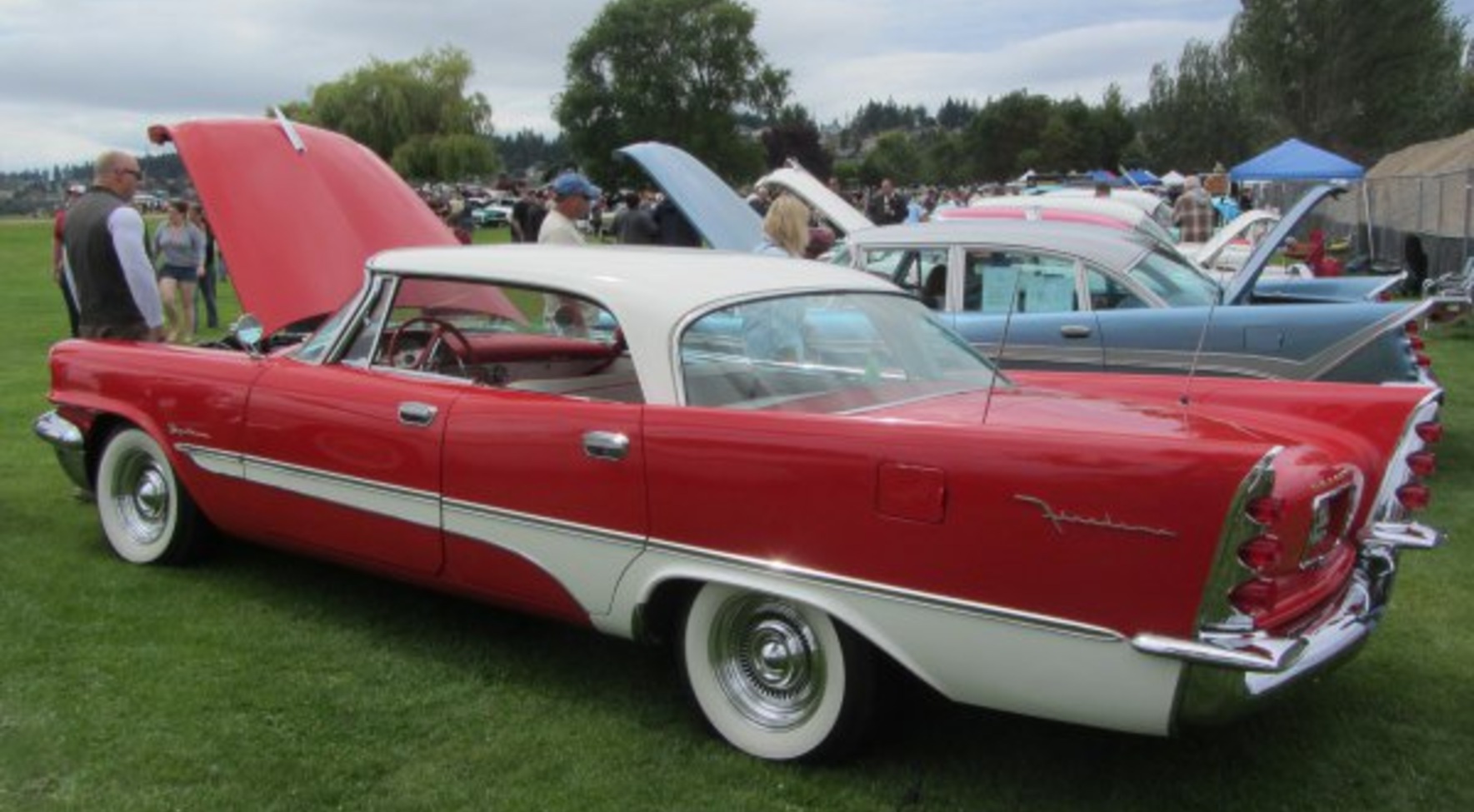 DeSoto Firedome III Four-Door Sportsman 5.6 V8 (270 Hp) TorqueFlite 1956, 1957 