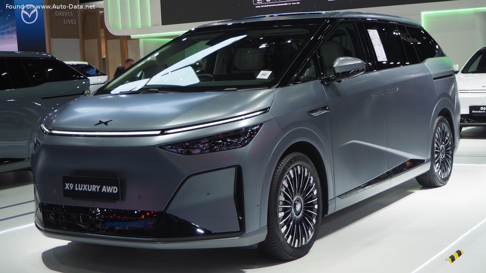 XPENG X9 (facelift 2026) 110 kWh (537 Hp) Electric AWD - Full specifications