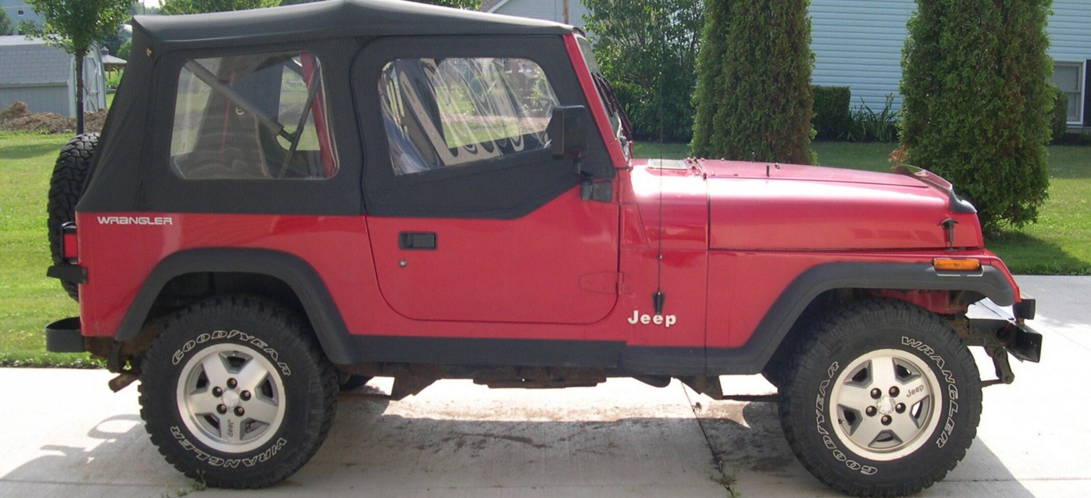 Jeep Wrangler I  i (121 Hp) 1987, 1988, 1989, 1990, 1991, 1992, 1993,  1994, 1995 - thông số kỹ thuật, đánh giá và giá lăn bánh mới nhất | XEZii