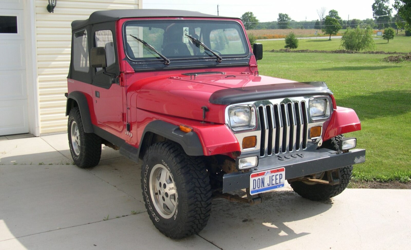 Jeep Wrangler I  i (184 Hp) 1987, 1988, 1989, 1990, 1991, 1992, 1993,  1994, 1995 - thông số kỹ thuật, đánh giá và giá lăn bánh mới nhất | XEZii