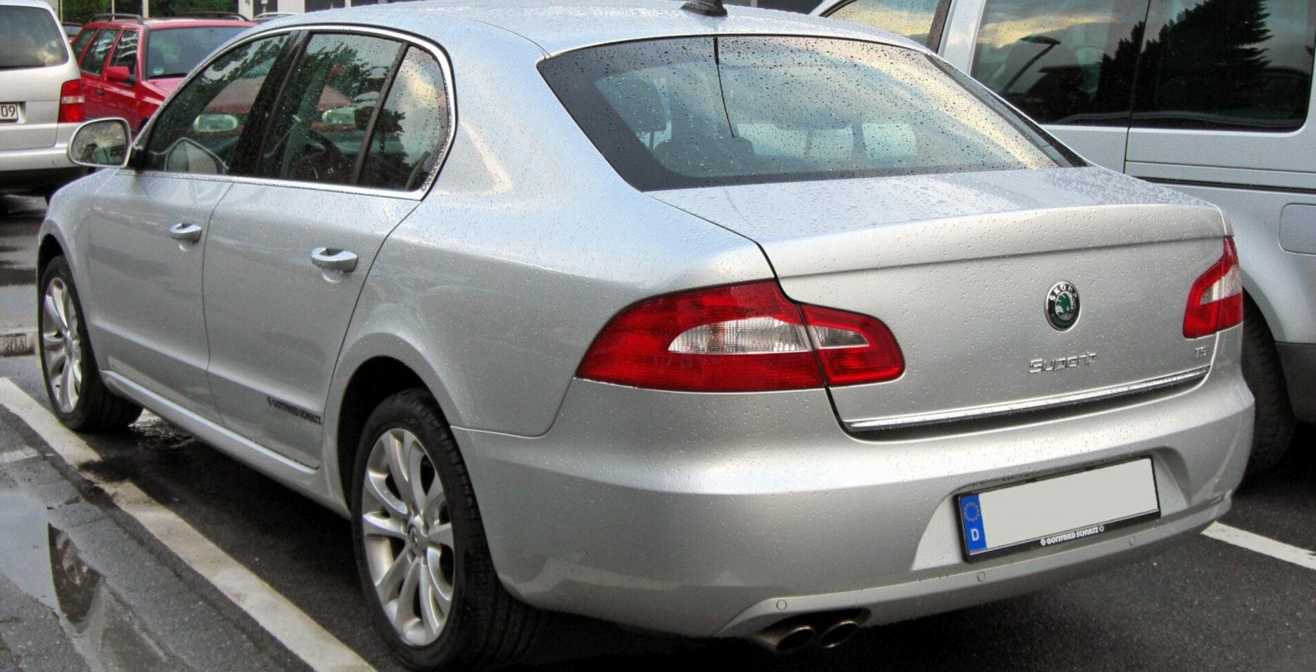 Skoda Superb II 1.8 TSI (160 Hp) 2008, 2009, 2010, 2011, 2012, 2013