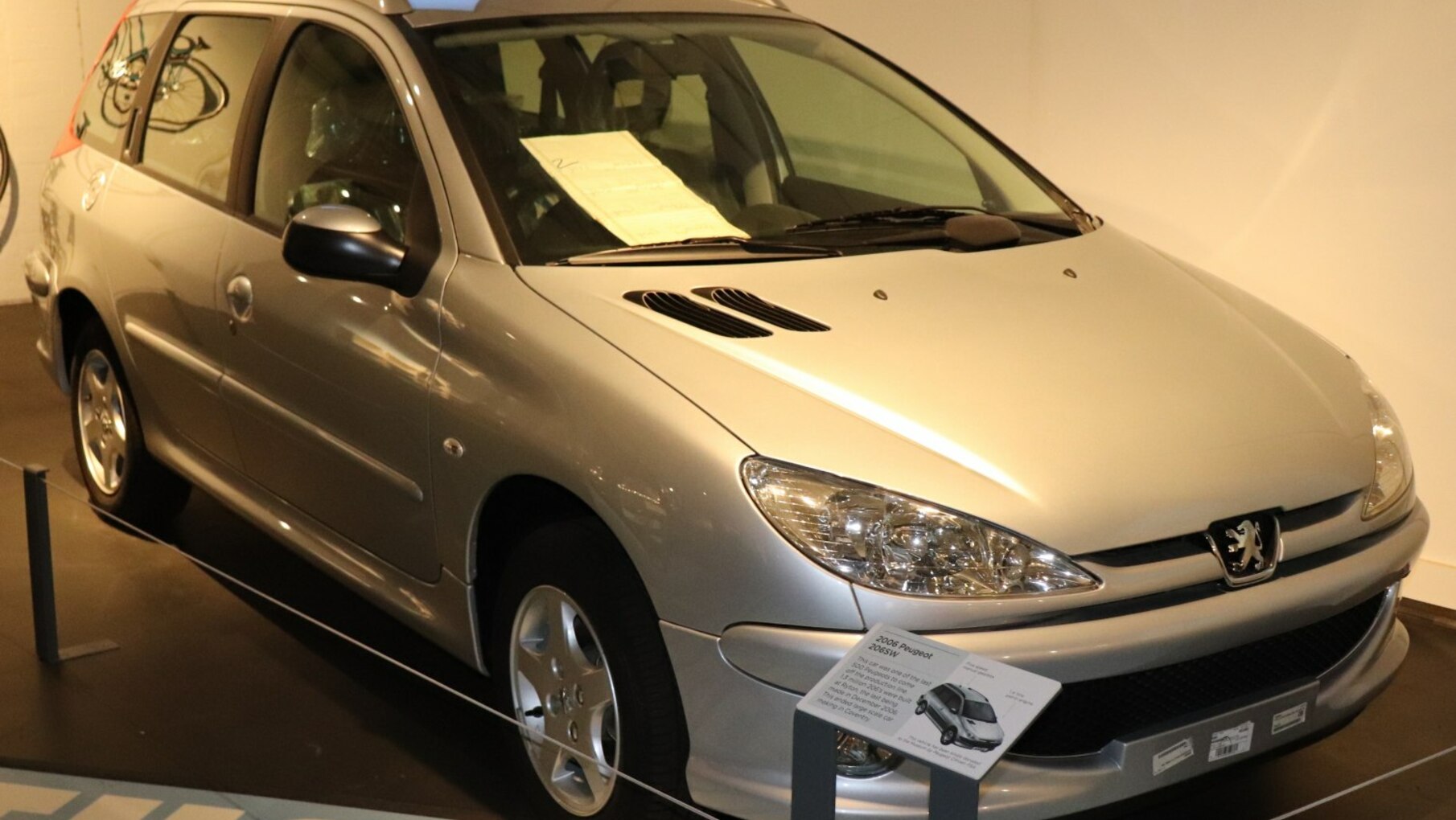 Peugeot 206 SW 1.6 HDI (109 Hp) 2005, 2006, 2007 