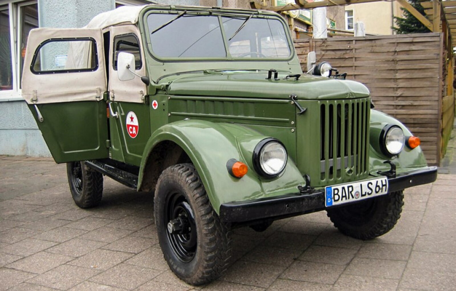 GAZ 69 2.1 (65 Hp) 4d 1953, 1954, 1955, 1956, 1957, 1958, 1959