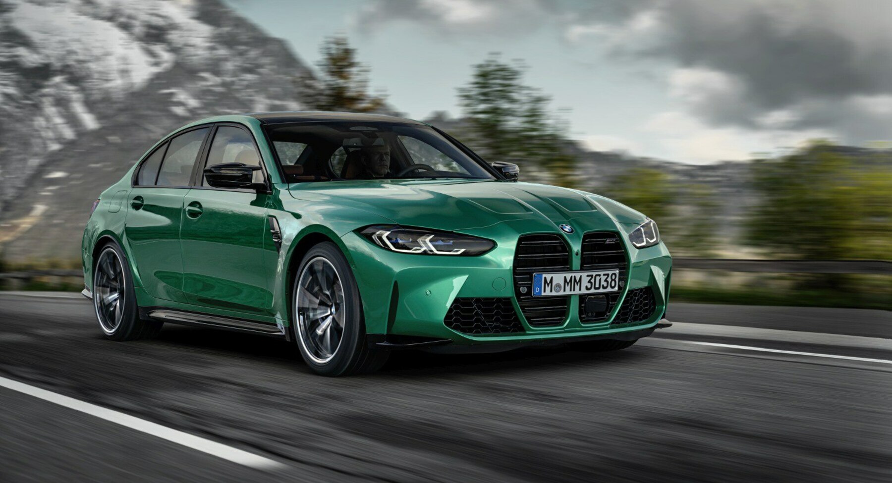 BMW M3 (G80) 3.0 (480 Hp) 2020, 2021 