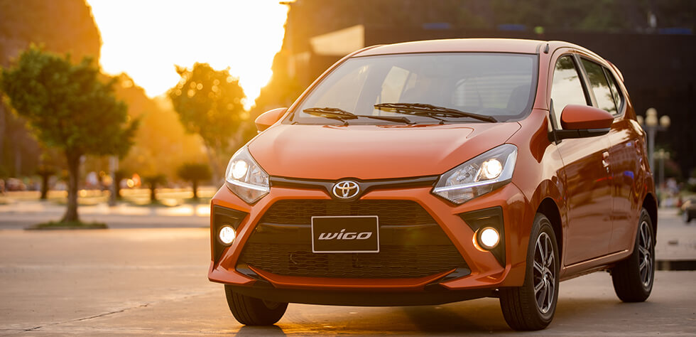 Giao xe Toyota Wigo tại Hà Nội