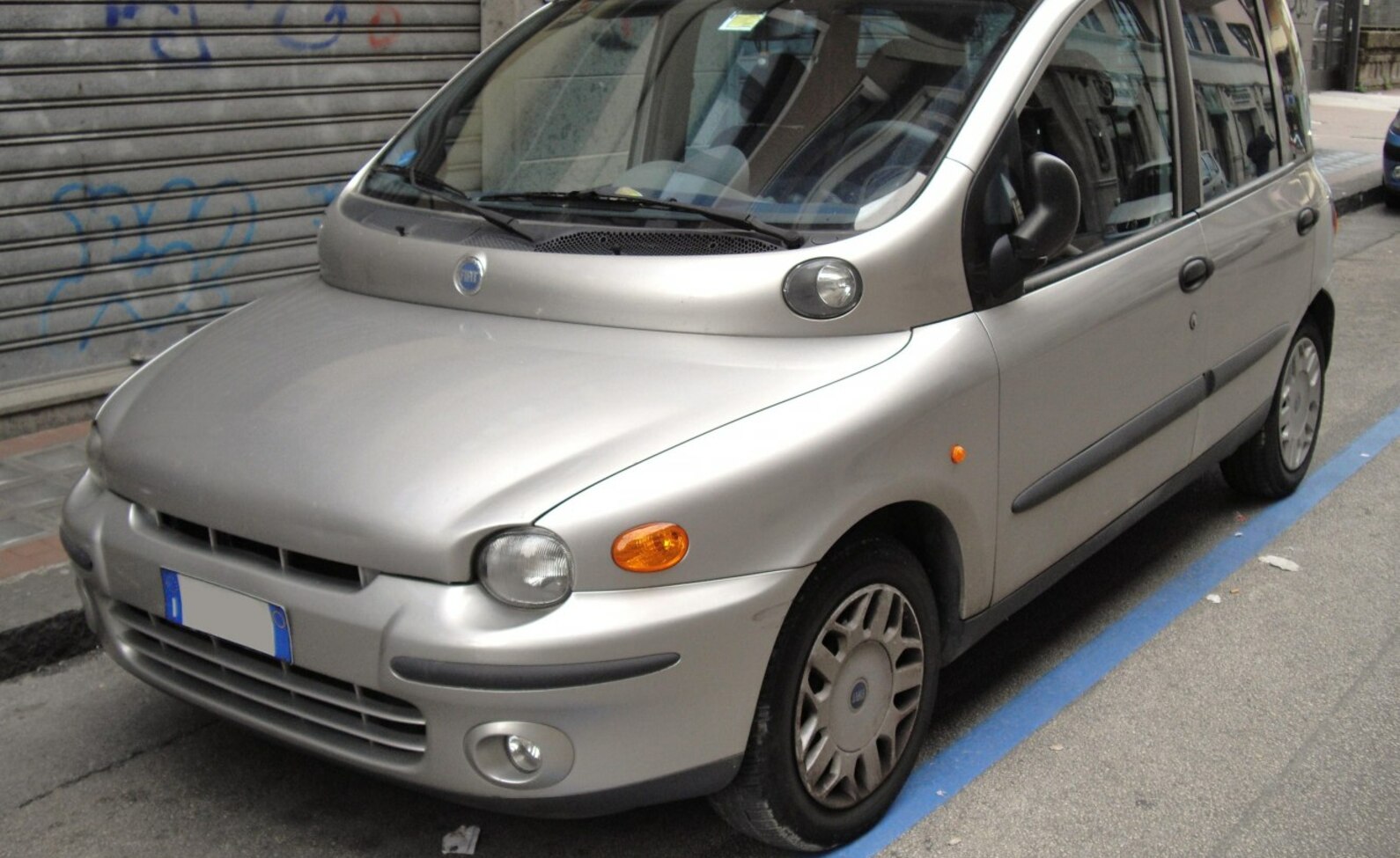 Fiat Multipla (186) 1.6 16V Blupower (95 Hp) 1999, 2000, 2001, 2002, 2003, 2004