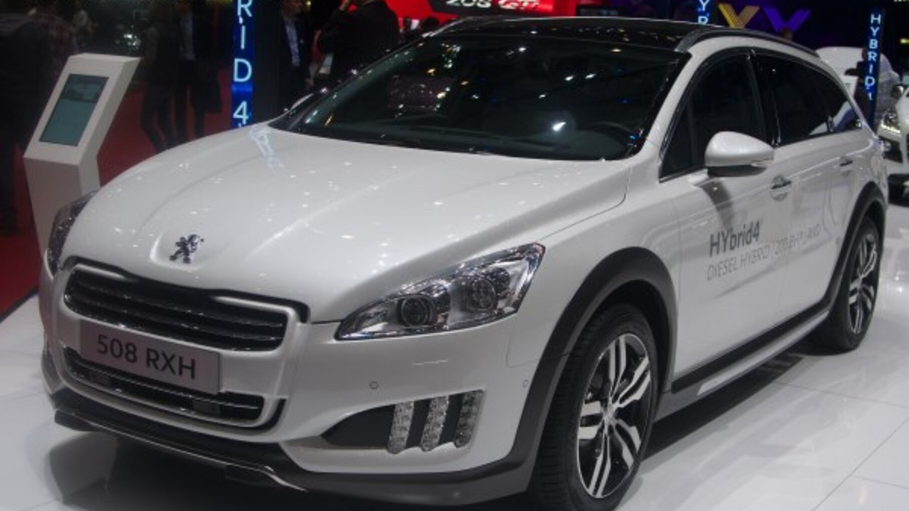 Peugeot 508 RXH 2.0 HDi (200 Hp) Hybrid4 EGS6 2011, 2012, 2013, 2014 