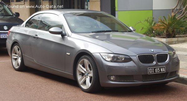 BMW 3 Series Convertible (E93) 330d (231 Hp) Automatic 2007, 2008 