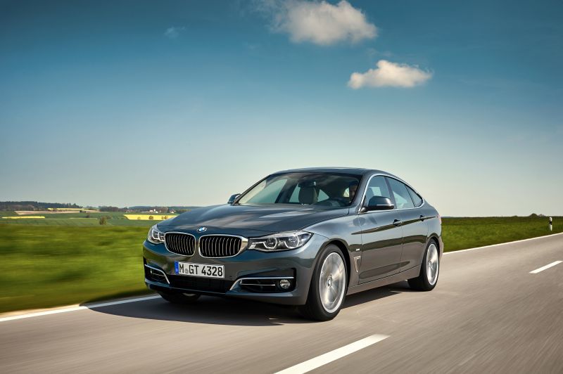 BMW 3 Series Gran Turismo (F34 LCI, Facelift 2016) 318d (150 Hp) Steptronic 2016, 2017, 2018, 2019, 2020, 2021 