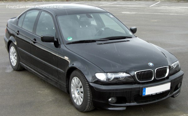 BMW 3 Series Sedan (E46, facelift 2001) 330 Xd (204 Hp) 2003, 2004, 2005 