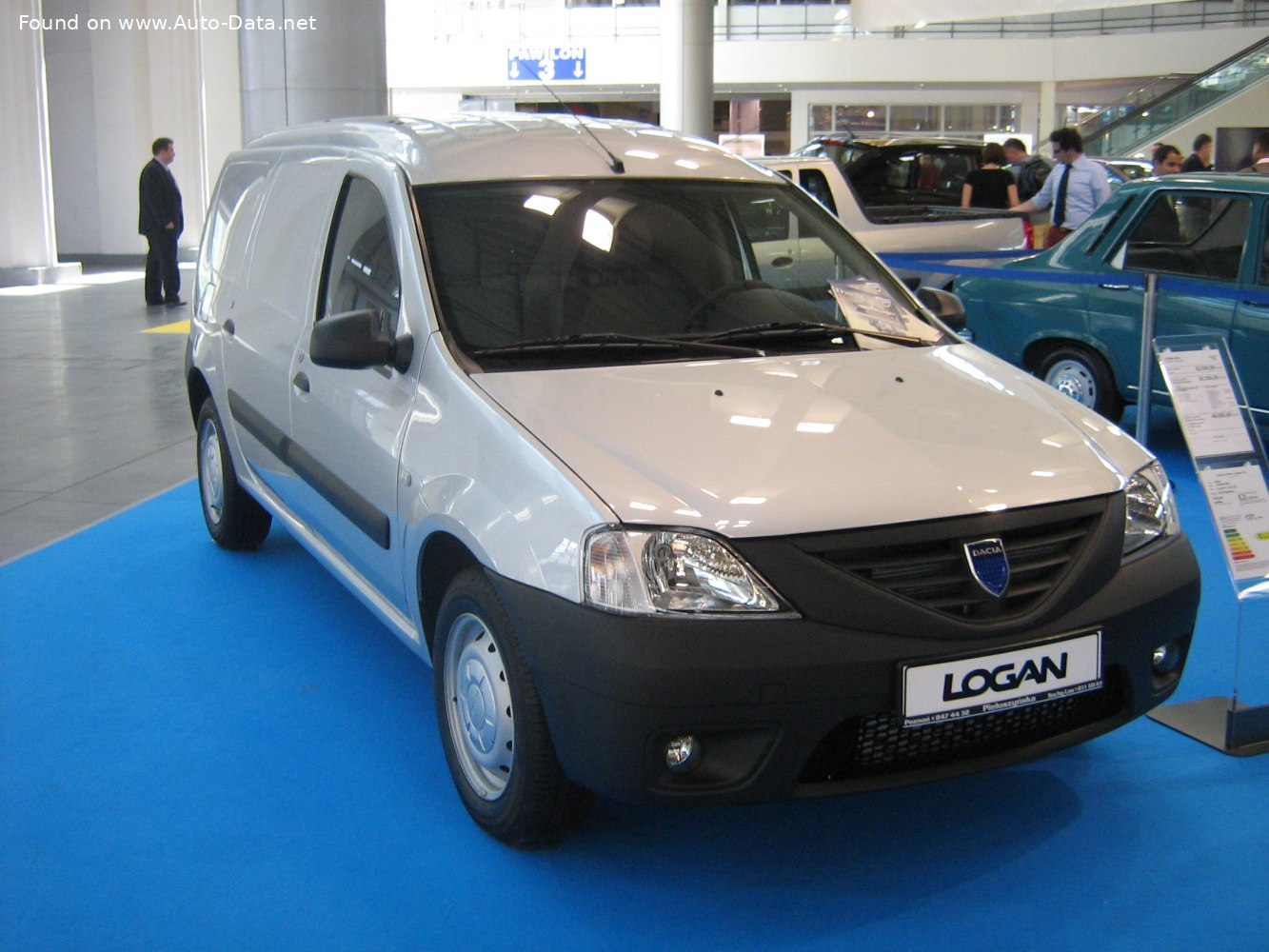 Dacia Logan Van 1.4 (75 Hp) 2006, 2007, 2008 